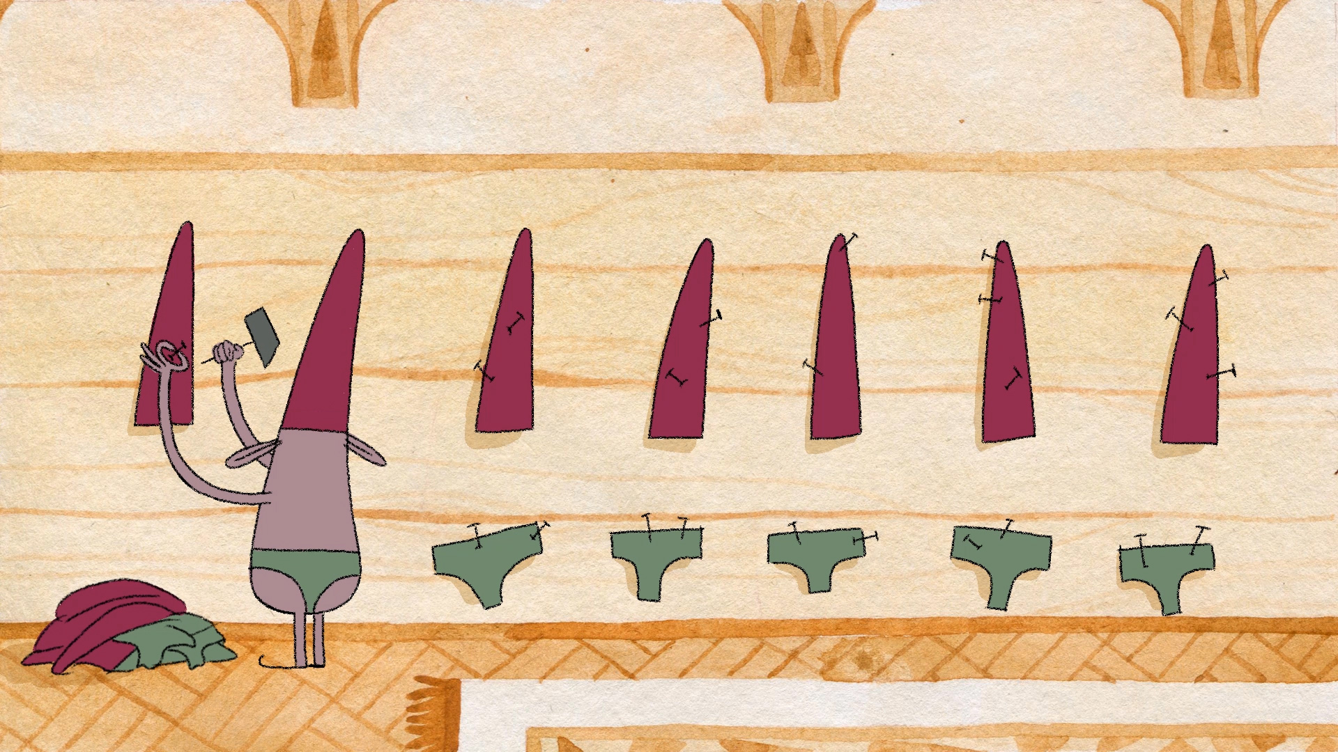 12:00–18:00 | Stan na nádvoří  | AniPromítačka: Animovaní trpaslíci a lesní skřítci | projekce – Eliška Děcká